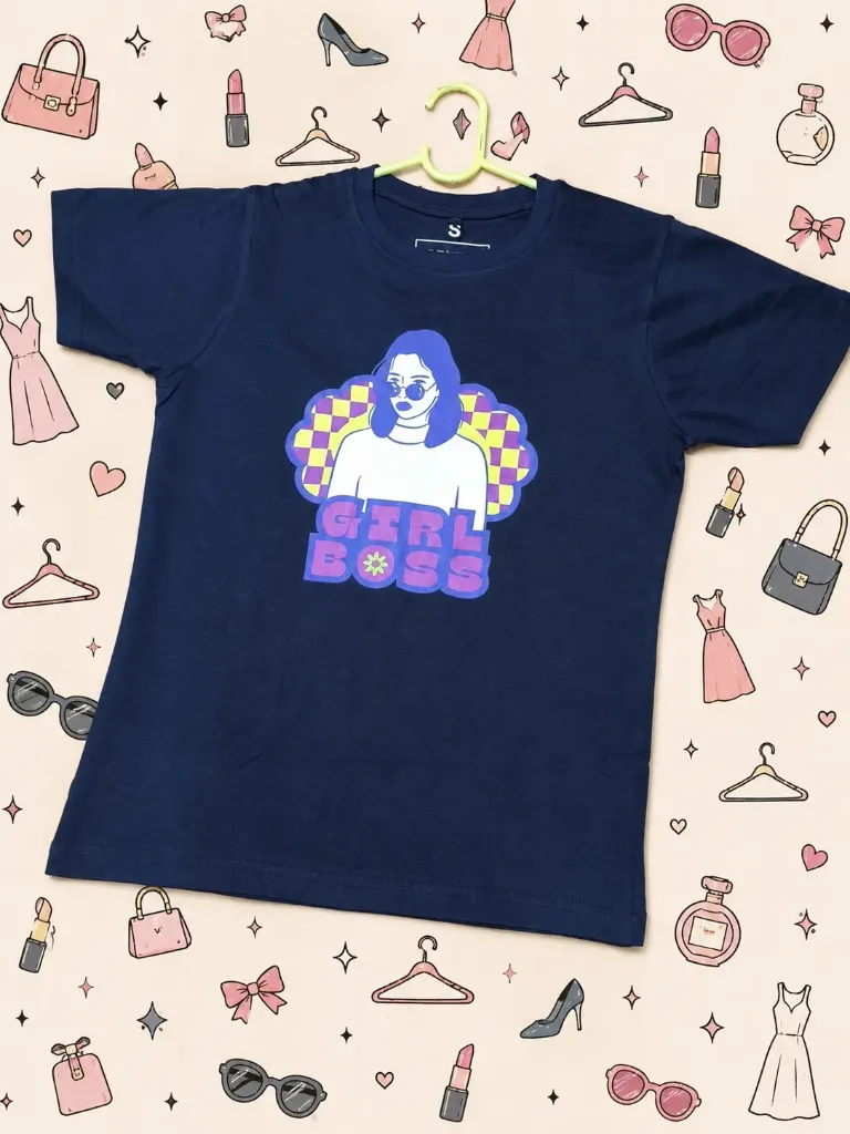 [GB_501] Girl Boss Premium T-shirt (M)